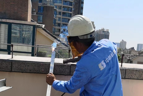 機(jī)房防雷接地工程施工現(xiàn)場(chǎng)